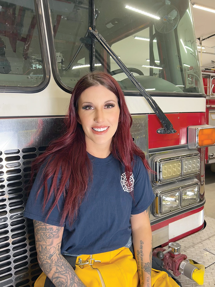 Makyla Stender, Kipling Fire Department<br />